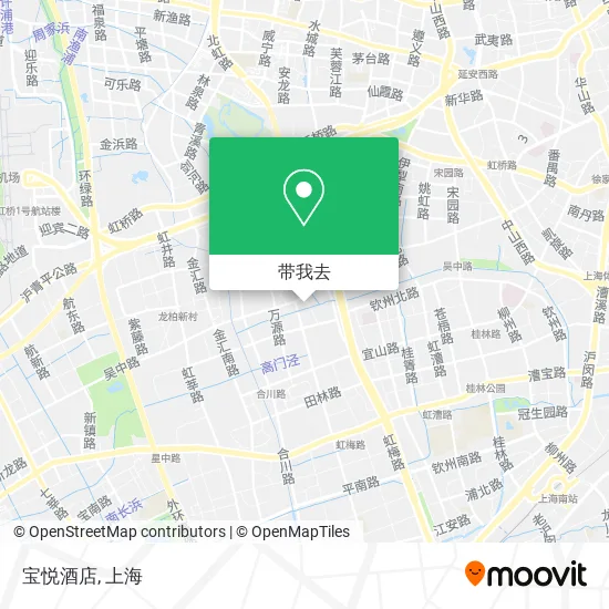 宝悦酒店地图