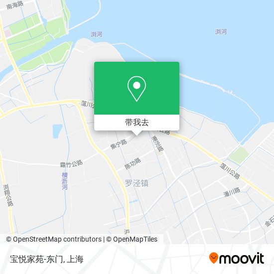 宝悦家苑-东门地图