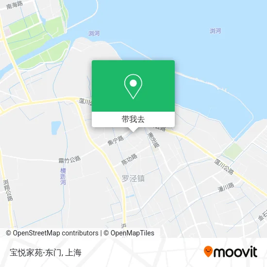 宝悦家苑-东门地图