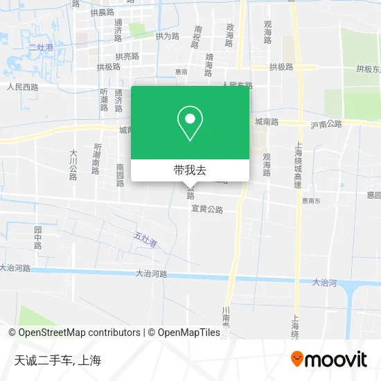 天诚二手车地图