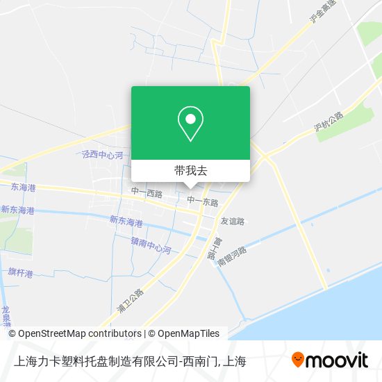 上海力卡塑料托盘制造有限公司-西南门地图