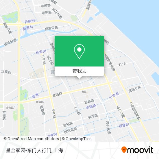 星金家园-东门人行门地图