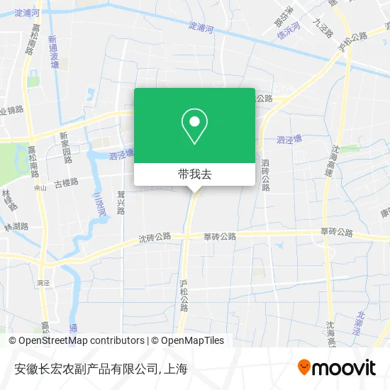 安徽长宏农副产品有限公司地图
