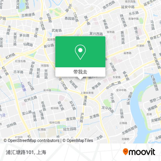 浦汇塘路101地图