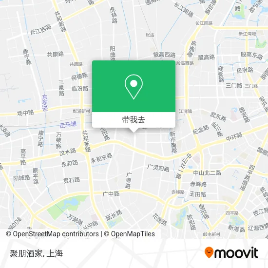 聚朋酒家地图