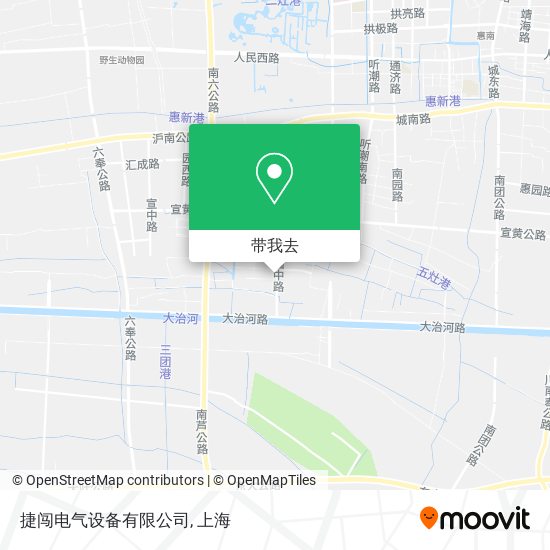 捷闯电气设备有限公司地图