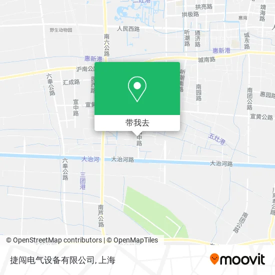 捷闯电气设备有限公司地图