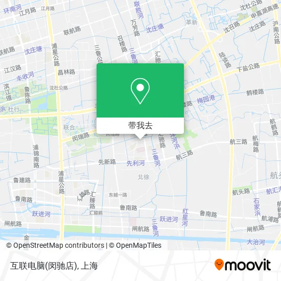 互联电脑(闵驰店)地图