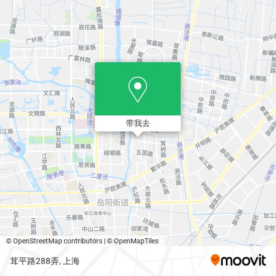 茸平路288弄地图