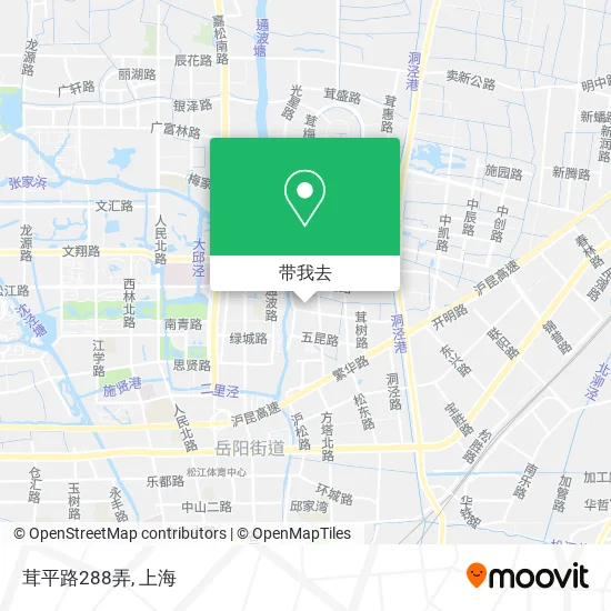 茸平路288弄地图