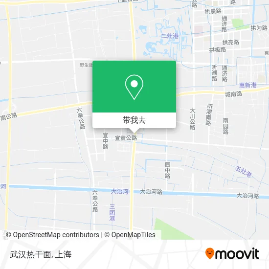 武汉热干面地图