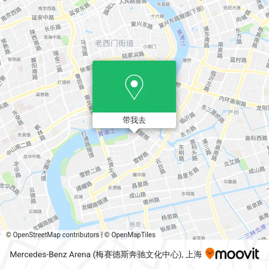 Mercedes-Benz Arena (梅赛德斯奔驰文化中心)地图