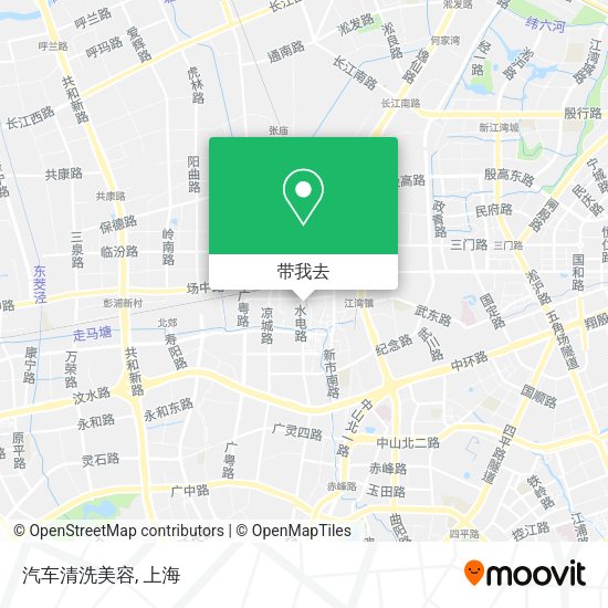 汽车清洗美容地图
