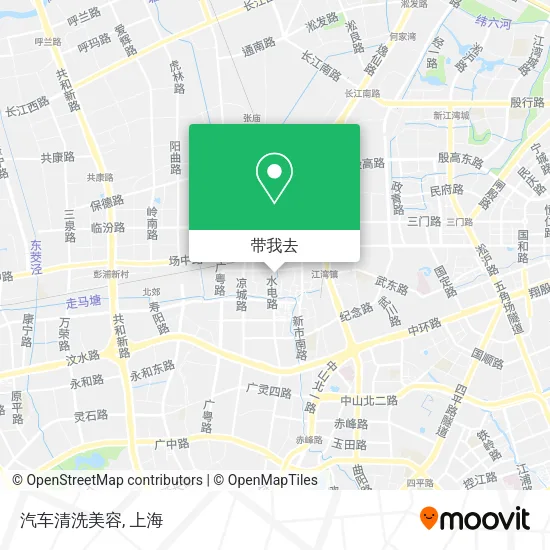 汽车清洗美容地图