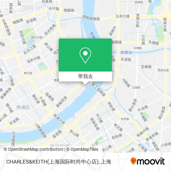 CHARLES&KEITH(上海国际时尚中心店)地图