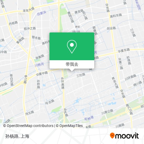 孙杨路地图