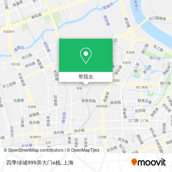 四季绿城999弄大门e栈地图