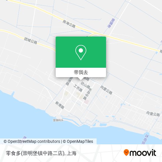 零食多(崇明堡镇中路二店)地图