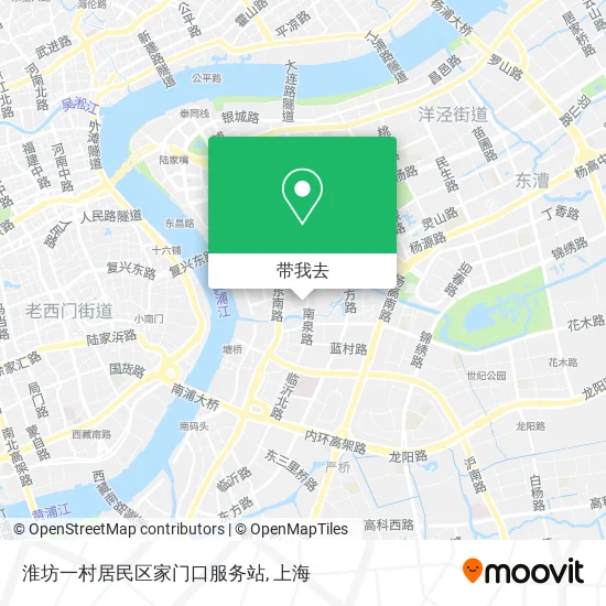 淮坊一村居民区家门口服务站地图