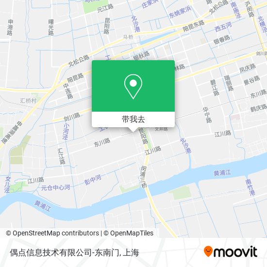 偶点信息技术有限公司-东南门地图