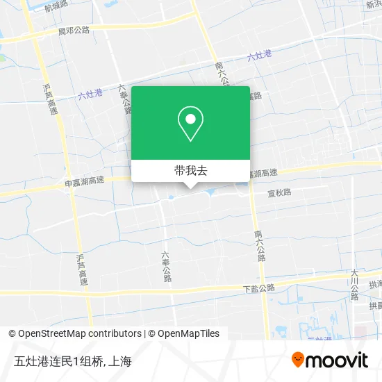 五灶港连民1组桥地图