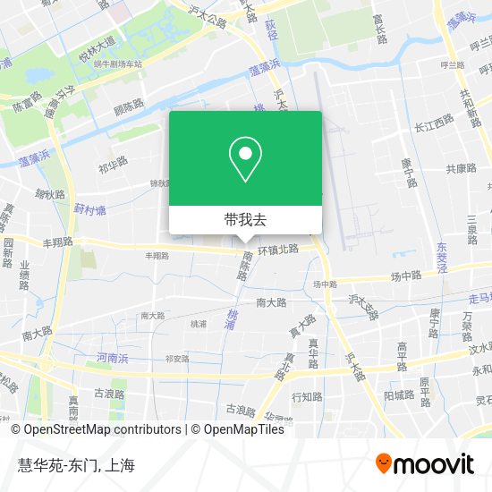 慧华苑-东门地图