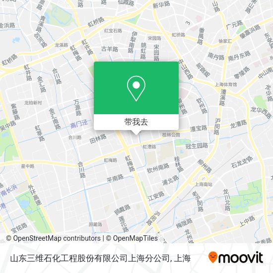 山东三维石化工程股份有限公司上海分公司地图