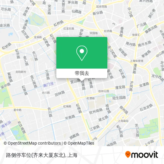 路侧停车位(齐来大厦东北)地图