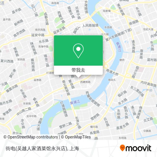 街电(吴越人家酒菜馆永兴店)地图