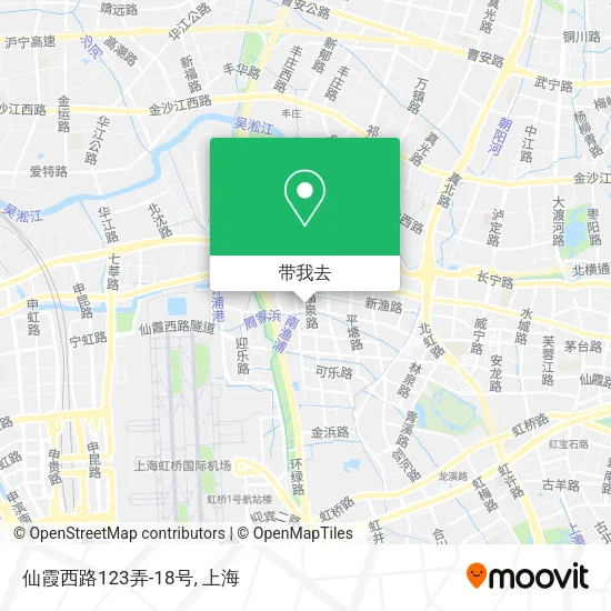 仙霞西路123弄-18号地图