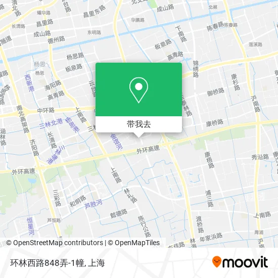 环林西路848弄-1幢地图