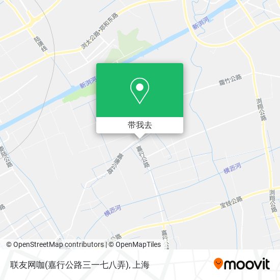 联友网咖(嘉行公路三一七八弄)地图