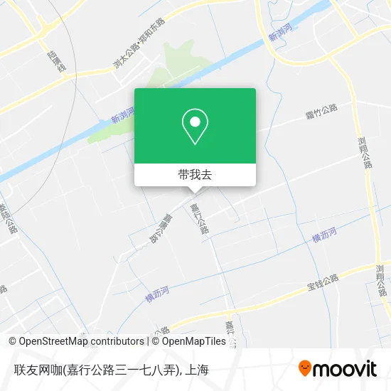联友网咖(嘉行公路三一七八弄)地图