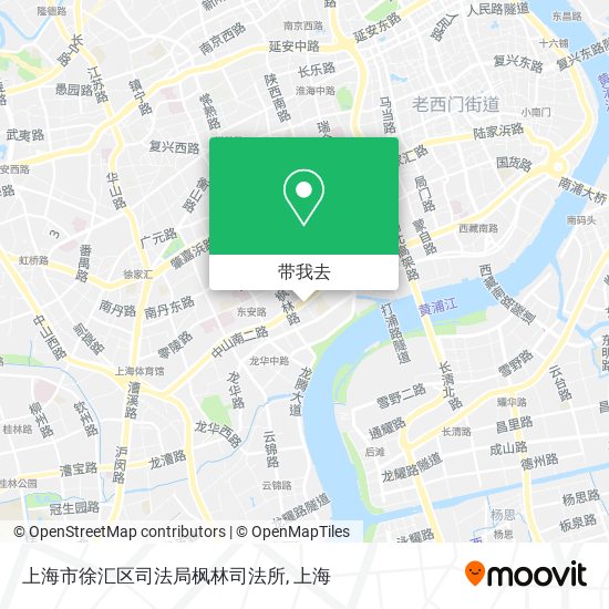 上海市徐汇区司法局枫林司法所地图