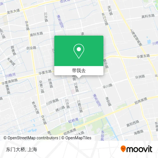 东门大桥地图