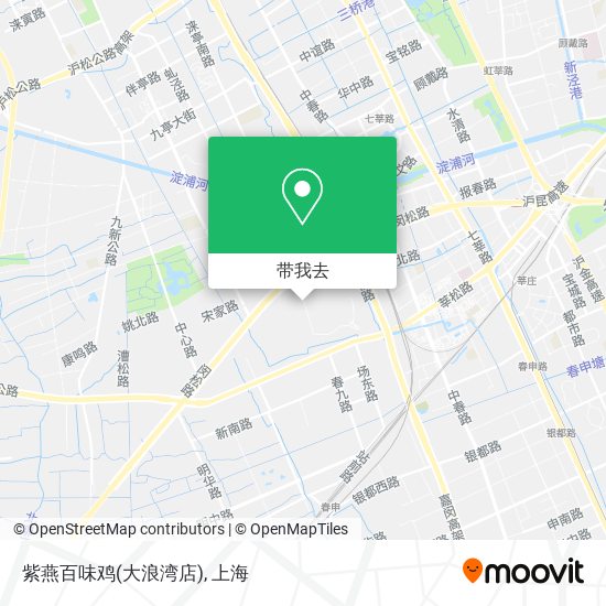 紫燕百味鸡(大浪湾店)地图