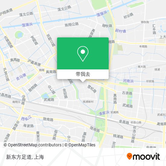 新东方足道地图