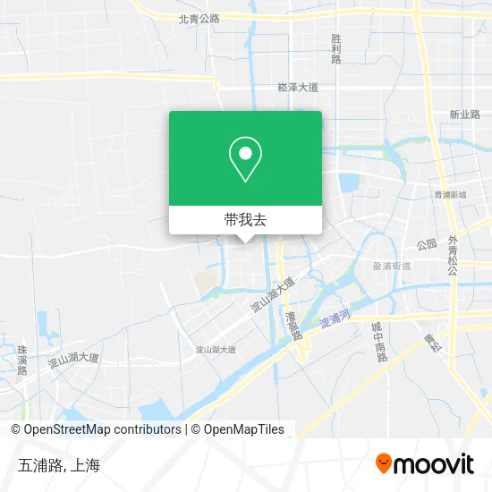 五浦路地图