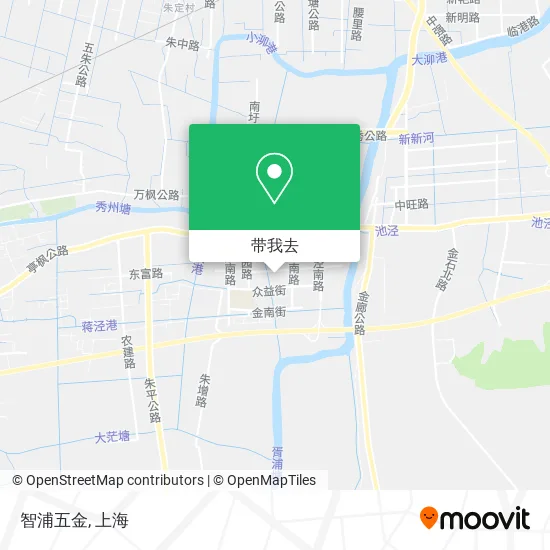 智浦五金地图