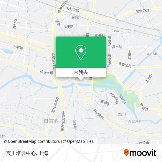 震川培训中心地图