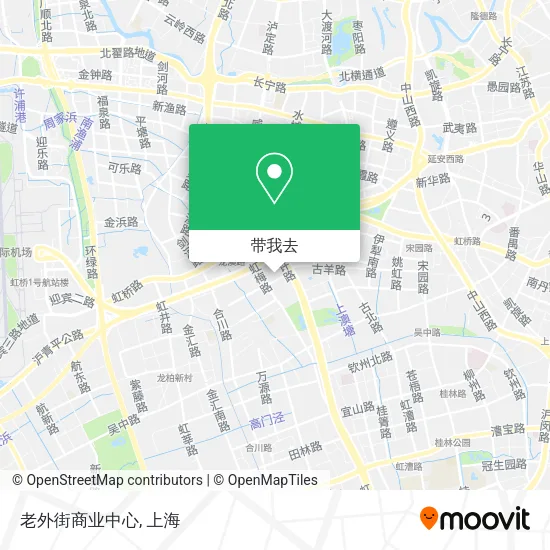 老外街商业中心地图