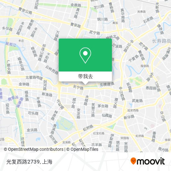 光复西路2739地图