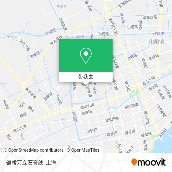 银桥万立石膏线地图