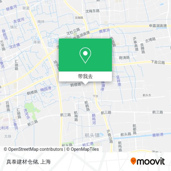 真泰建材仓储地图