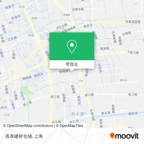 真泰建材仓储地图