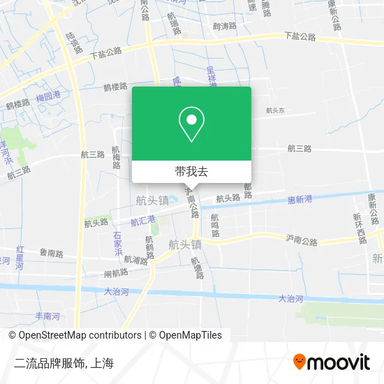 二流品牌服饰地图