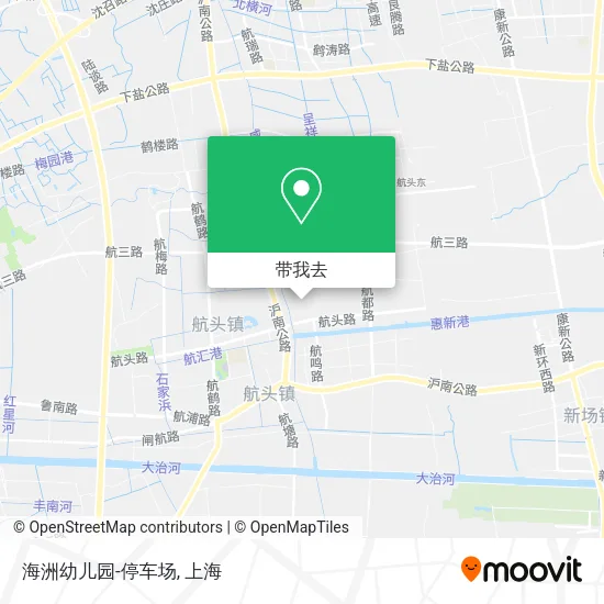 海洲幼儿园-停车场地图