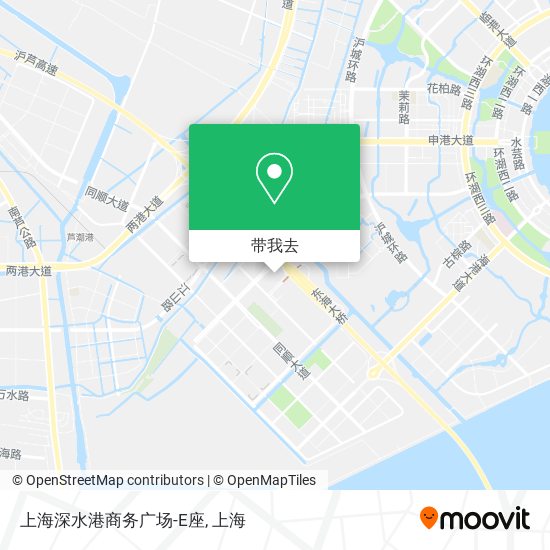上海深水港商务广场-E座地图