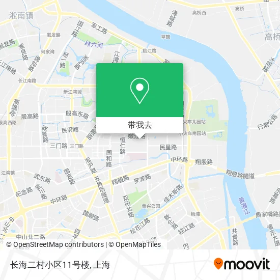 长海二村小区11号楼地图