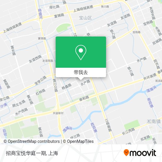 招商宝悦华庭一期地图